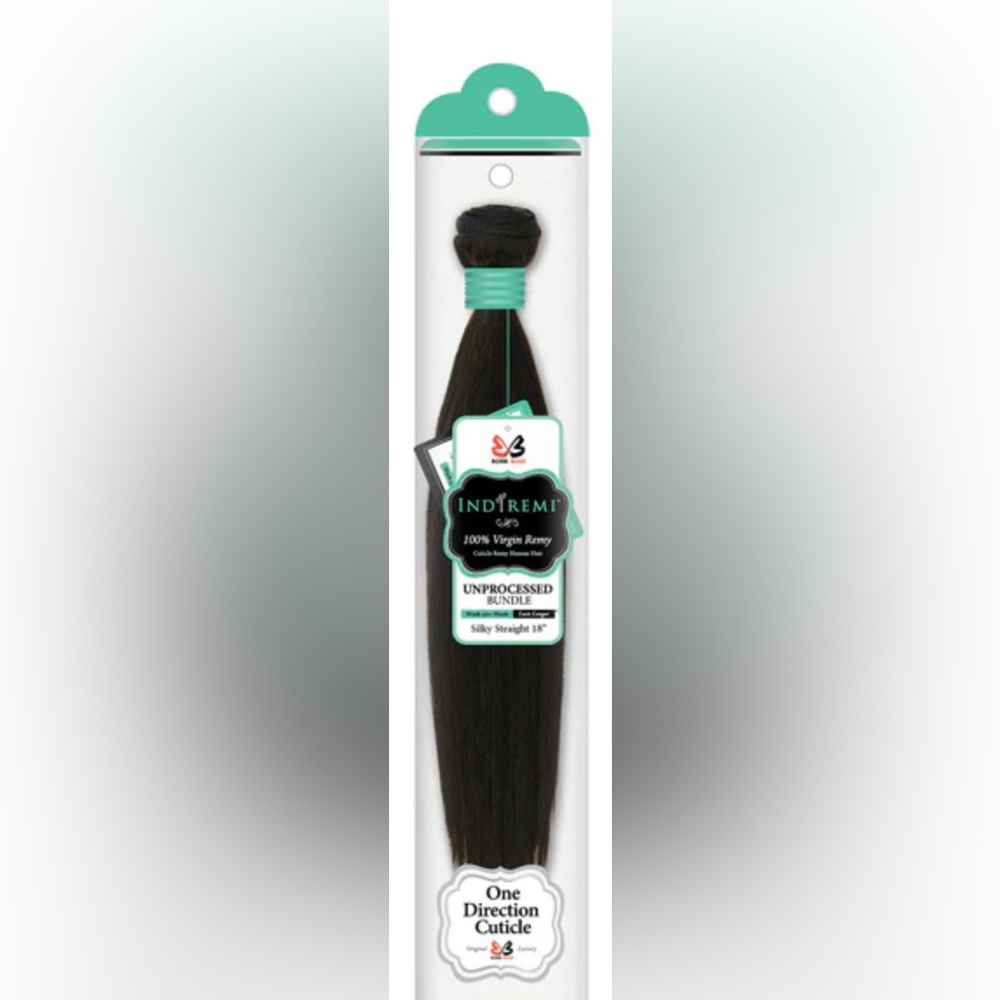 Silky Straight 20” Unprocessed Hair Bundle - Natural Black 1N